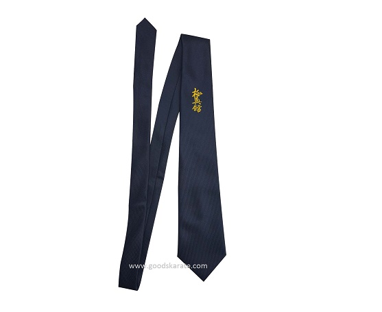 Tie with Kyokushin-kan kanji